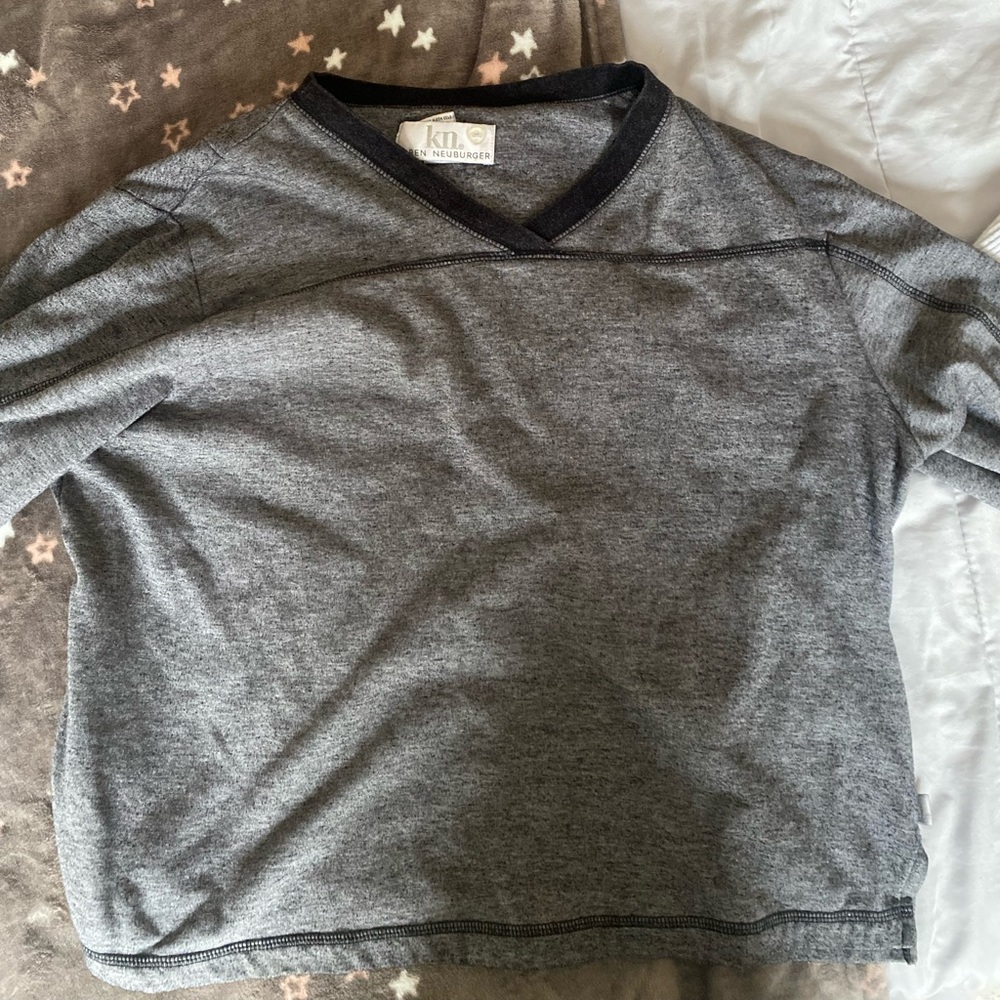 Gray sweater